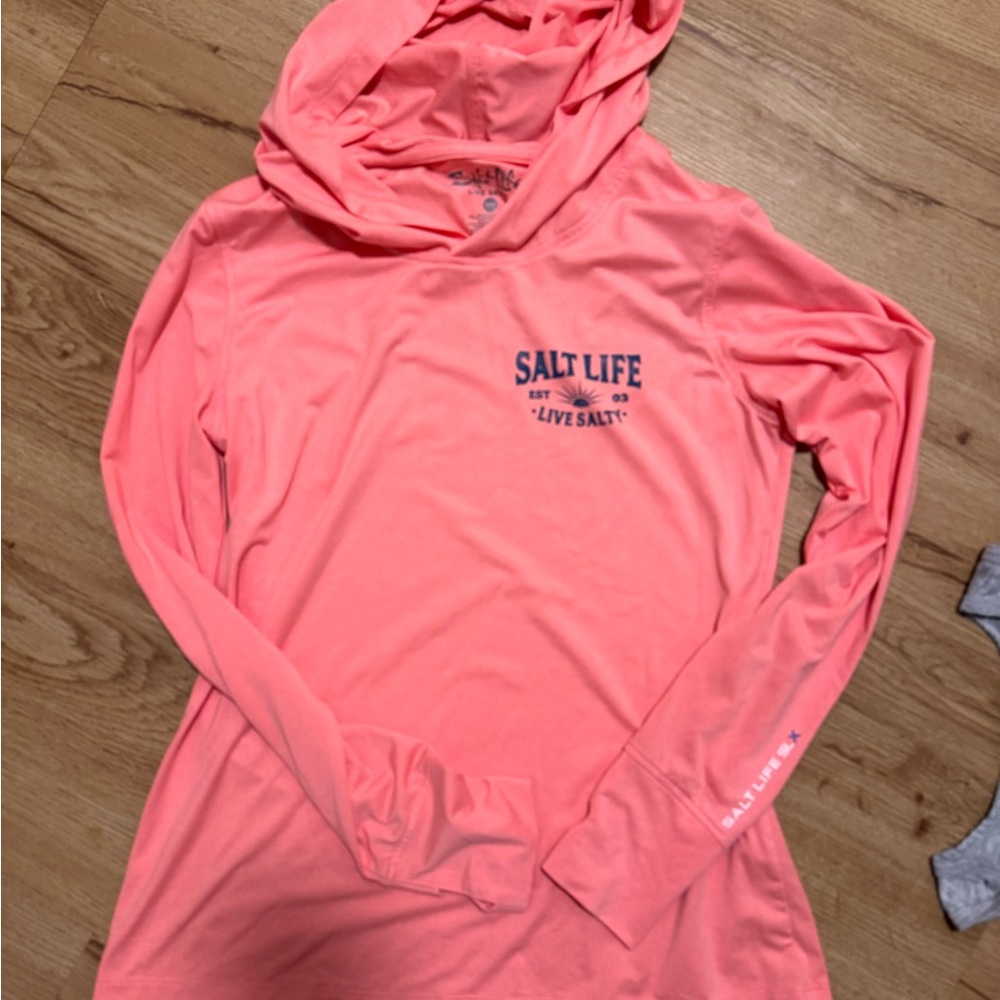 Salt Life Coral Long-Sleeve Hoodie